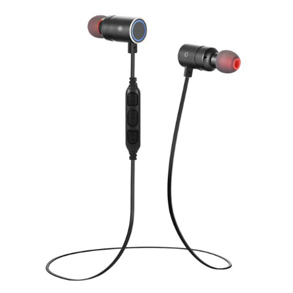 Вакуумные Bluetooth наушники-гарнитура Awei AK8 Sport Black