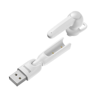 Bluetooth моногарнитура Baseus Encok A05 NGA05 40 mAh, White