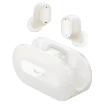Бездротові Bluetooth навушники-гарнітура Baseus Bowie EZ10 A0005430226-Z1 300 mAh, White