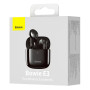 Бездротові Bluetooth навушники-гарнітура Baseus Bowie E3 330 mAh, Black