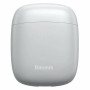 Бездротові Bluetooth навушники-гарнітура Baseus Encok W04 400 mAh (2022 Edition), White