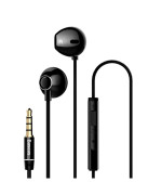 Проводные наушники с микрофоном Baseus Encok H06 lateral in-ear Wired Earphone 3.5mm Mini-jack 1.2m, Black
