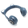 Bluetooth наушники детские CAT EAR BK-28C с кошачьими ушками и подсветкой