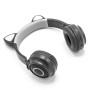 Bluetooth наушники детские CAT EAR BK-28C с кошачьими ушками и подсветкой
