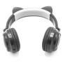 Bluetooth наушники детские CAT EAR BK-28C с кошачьими ушками и подсветкой
