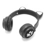 Bluetooth наушники детские CAT EAR BK-28M с кошачьими ушками и подсветкой