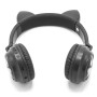 Bluetooth наушники детские CAT EAR BK-28M с кошачьими ушками и подсветкой