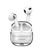 Bluetooth навушники-гарнітура Charome A22 ENC 220mAh, White
