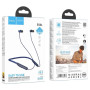 Вакуумные Bluetooth наушники-гарнитура Hoco ES64 200mAh с микрофоном, Blue