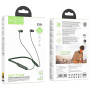 Вакуумные Bluetooth наушники-гарнитура Hoco ES64 200mAh с микрофоном, Green