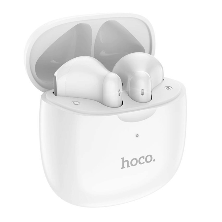 Bluetooth наушники гарнитура Hoco ES56 с зарядным кейсом, White