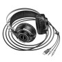 Полноразмерные игровые наушники-гарнитура Hoco ESD06 Gaming Headphones, Black