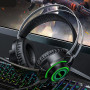 Повнорозмірні ігрові навушники-гарнітура Hoco ESD06 Gaming Headphones, Black