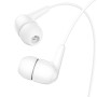 Вакуумні навушники-гарнітура HF Hoco M97, White
