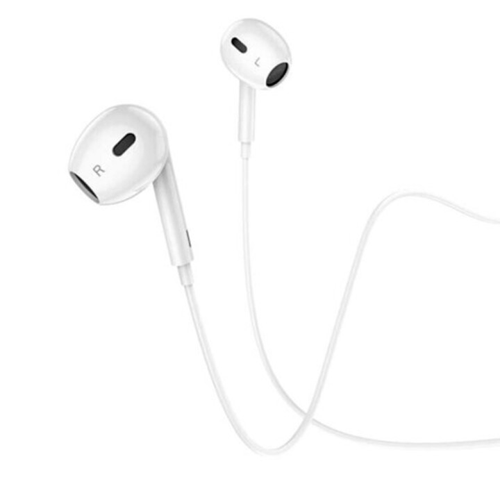 Bluetooth навушники-гарнітура Hoco M1 Max Lightning, White