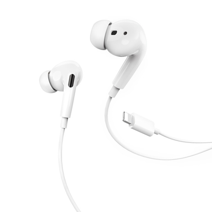 Bluetooth навушники-гарнітура Hoco M1 Pro Lightning, White