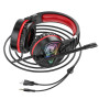 Повнорозмірні ігрові навушники Hoco W104, Red