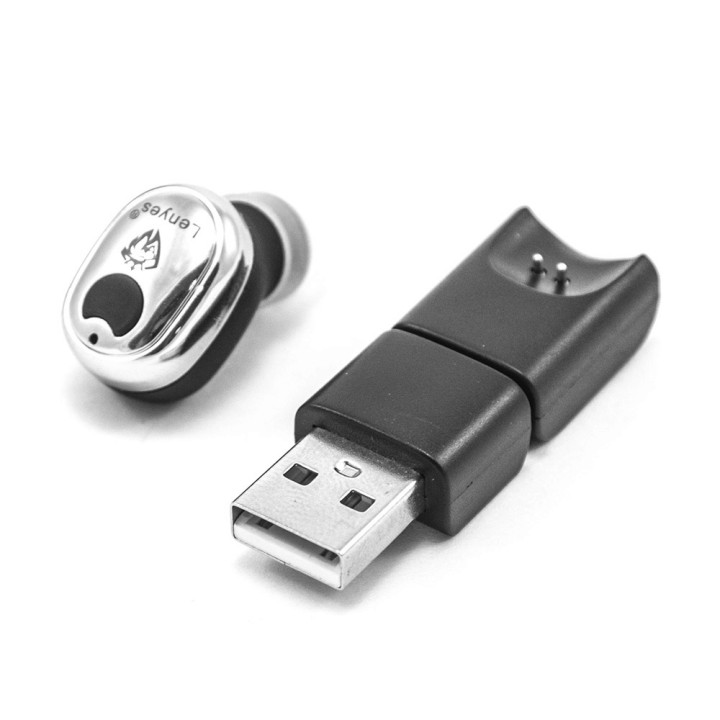 Bluetooth моно-гарнитура Lenyes A3 с магнитным USB-зарядным устройством