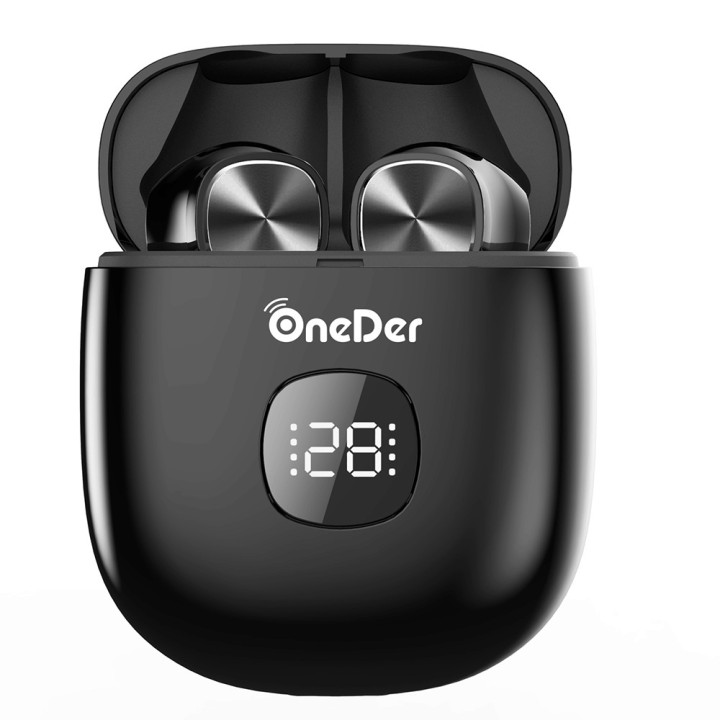 Bluetooth наушники-гарнитура Headset OneDer TWS-W16, Black