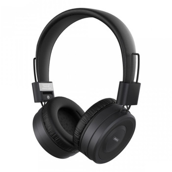 Полноразмерные Bluetooth наушники гарнитура Remax RB-725HB, Black