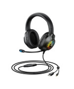 Повнорозмірні ігрові навушники-гарнітура Remax RM-850 Gaming Headphone, Black