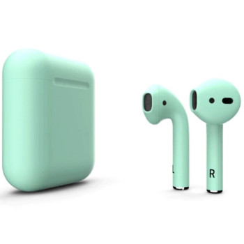 Bluetooth наушники-гарнитура TWS i12 Turquoise