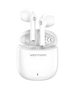 Bluetooth навушники гарнітура Vention Elf Earbuds E02 (NBGW0) IPX4 300 mAh, White