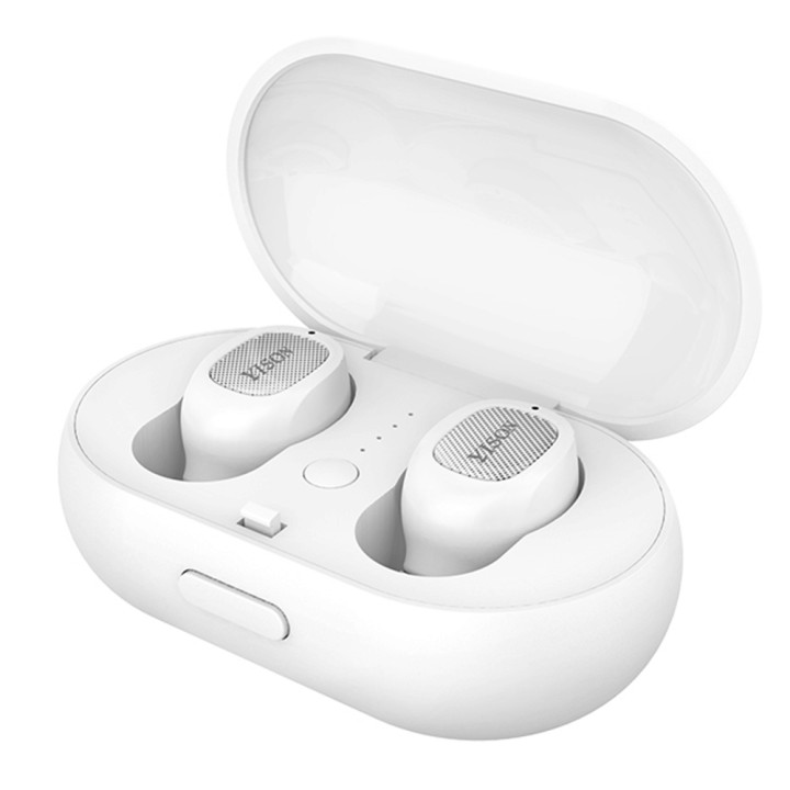 Bluetooth навушники-гарнітура Yison TWS-T1, White