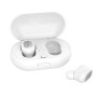 Bluetooth наушники-гарнитура Yison TWS-T1, White