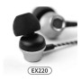 Вакуумні навушники-гарнітура YISON EX220 з мікрофоном