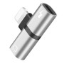  Переходник разветвитель Epik Ty-5006 Double Lightning Metal