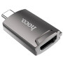 Переходник Hoco UA19 Type-C to HDMI, Grey