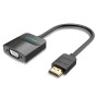 Адаптер Vention HDMI M to VGA F 15см (42161), Black