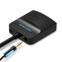 Адаптер Vention VGA to HDMI Converter with Female Micro-USB and Audio port 15см ACNBB, Black