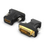 Адаптер Vention AILB0 HDMI Female to DVI (24+1) Male Adapter, Black