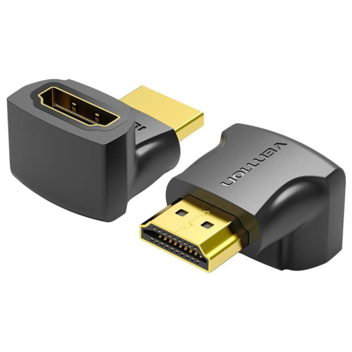 Адаптер Vention AINB0 HDMI 270 degree Male to Female adapter, Black