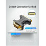 Адаптер Vention DDDB0 VGA Male to DVI Female (24+5) Adapter, Black