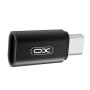 Переходник OTG XO NB131 Micro-USB - Type-C, Black