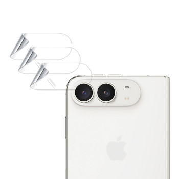 Гідрогелева плівка Hydrogel Film для iPhone 18 Duo на камеру 3 шт, Transparent