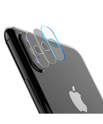 Противоударная гидрогелевая пленка Hydrogel Film для Apple IPhone XS Max на камеру 3 шт, Transparent