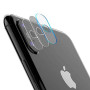 Противоударная гидрогелевая пленка Hydrogel Film для Apple iPhone XS Max на камеру 3 шт, Transparent