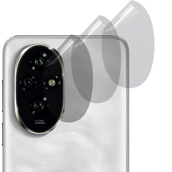 Протиударна гідрогелева плівка Hydrogel Film для Honor 200 на камеру 6шт, Transparent