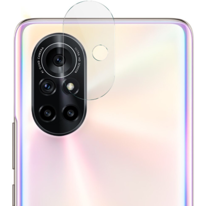 Протиударна гідрогелева плівка Hydrogel Film для Huawei Nova 8 Pro 5G на камеру 3шт, Transparent