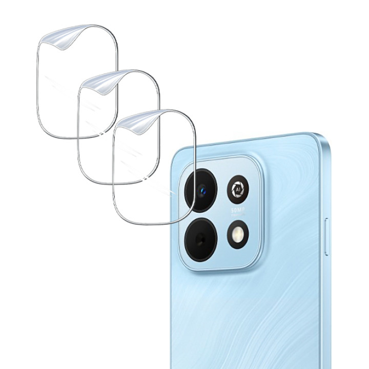 Гідрогелева плівка Hydrogel Film для Huawei nova Y74 на камеру 3 шт, Transparent