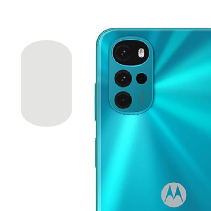 Противоударная гидрогелевая пленка Hydrogel Film для Motorola Moto G22 на камеру 3 шт, Transparent