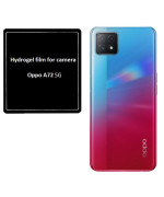 Противоударная гидрогелевая пленка Hydrogel Film на заднюю камеру для Oppo A72 5G (3 шт.) Transparent