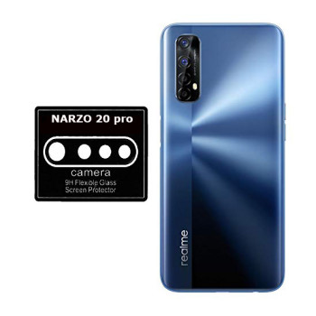 Протиударна гідрогелева плівка Hydrogel Film для Realme Narzo 20 Pro на камеру 3шт, Transparent