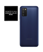 Противоударная гидрогелевая пленка Hydrogel Film для Samsung Galaxy A03s на камеру 3 шт, Transparent
