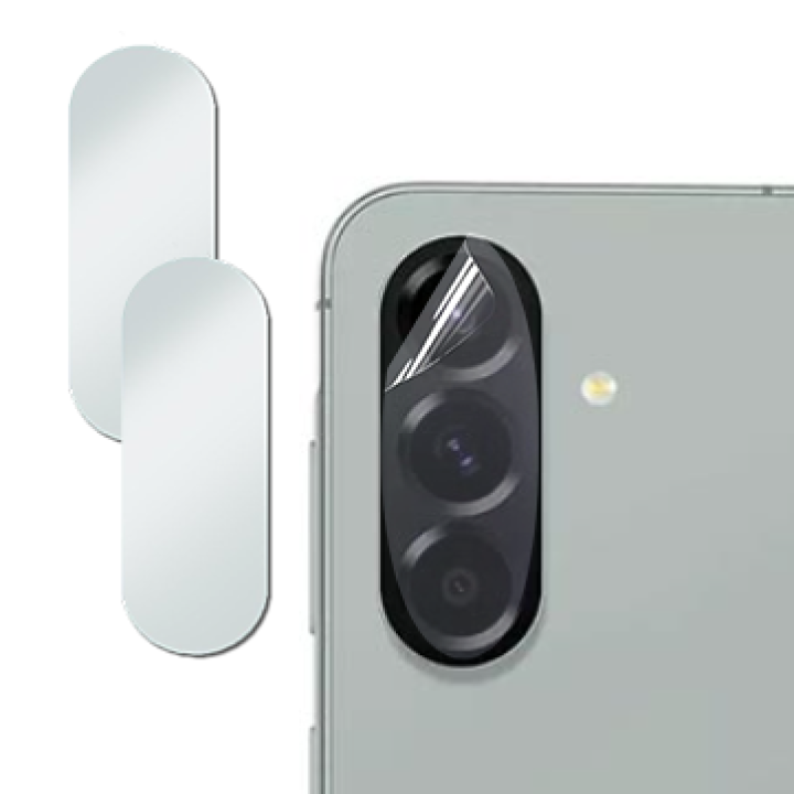 Противоударная гидрогелевая пленка Hydrogel Film для Samsung Galaxy A56 на камеру 6 шт, Transparent