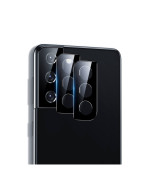 Противоударная гидрогелевая пленка Hydrogel Film для Samsung Galaxy S21 5G на камеру 3 шт, Transparent